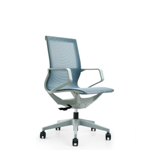 舒適旋轉網狀時尚工學椅AS-6218B